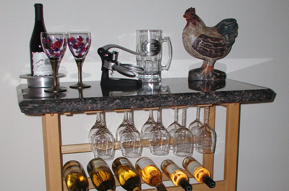 Granite Winerack Top