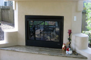 Granite Outdoor Hearth