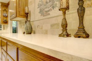Fairbourne Cambria Quartz Kitchen Perimeter with Bevel Edge