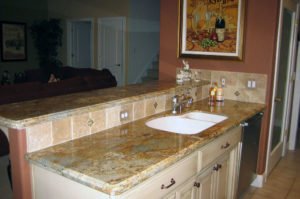 Granite Kitchen with Undermount Sink