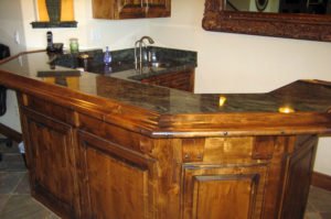 Granite Raised Wetbar