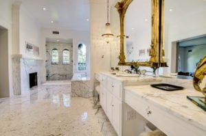 Carrera Marble Master Bathroom