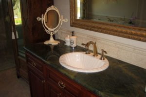 Granite Top Mount Sink with Full Bullnose Edge