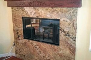 Granite Fireplace Surround