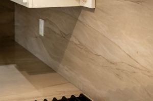 Taj Mahal Quartzite Eased Laminated Edge Woods-Cann Sink