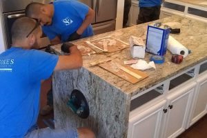 Stokes Counter Top Installation