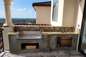 Outdoor - 3CM Granite Kitchen Countertop